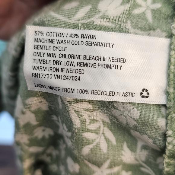 Universal Thread Green Floral Dress - Picture 4 of 5